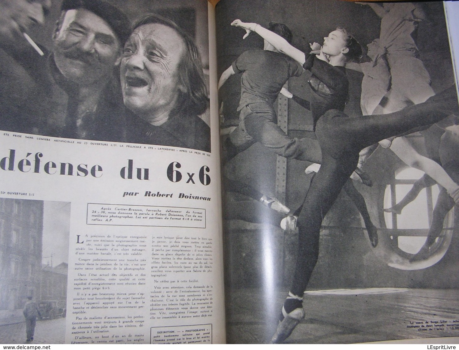 QUAND DOISNEAU ETAIT L'OEIL DE POINT DE VUE IMAGES DU MONDE Photographe Presse Revue Magazine Photographies Photo France