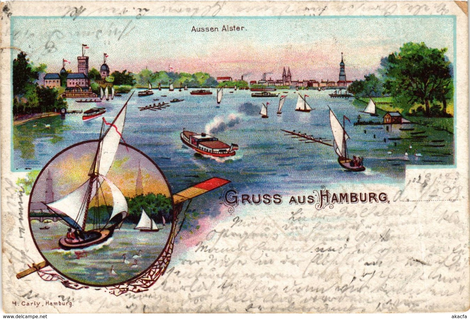 CPA AK Hamburg- Souvenir GERMANY (902757) - Noord