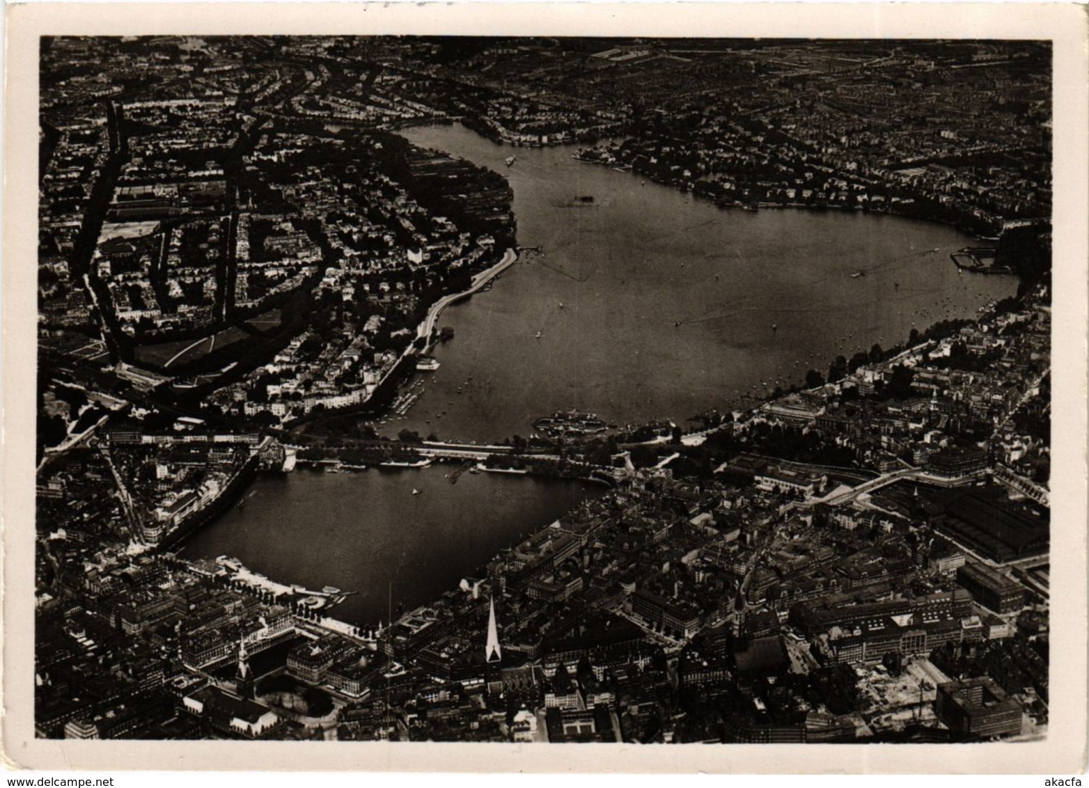 CPA AK Hamburg- Alsterpanorama GERMANY (902779) - Nord