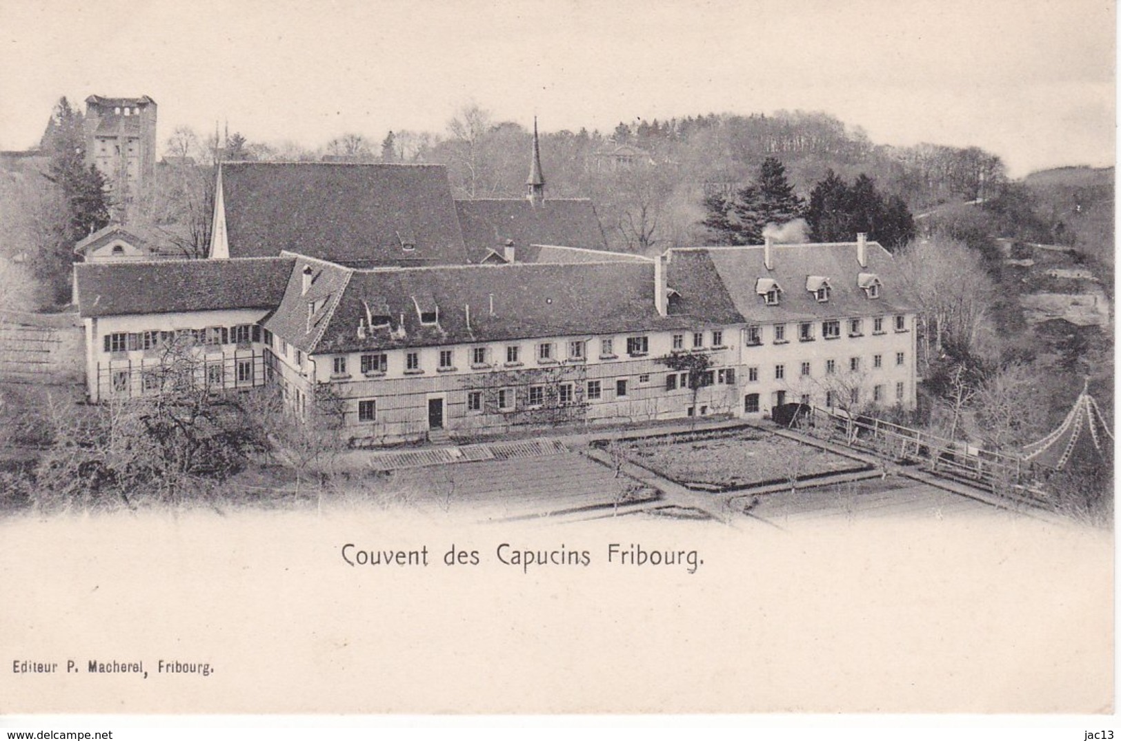 L100E_248 - Fribourg - Couvent Des Capucins - Fribourg