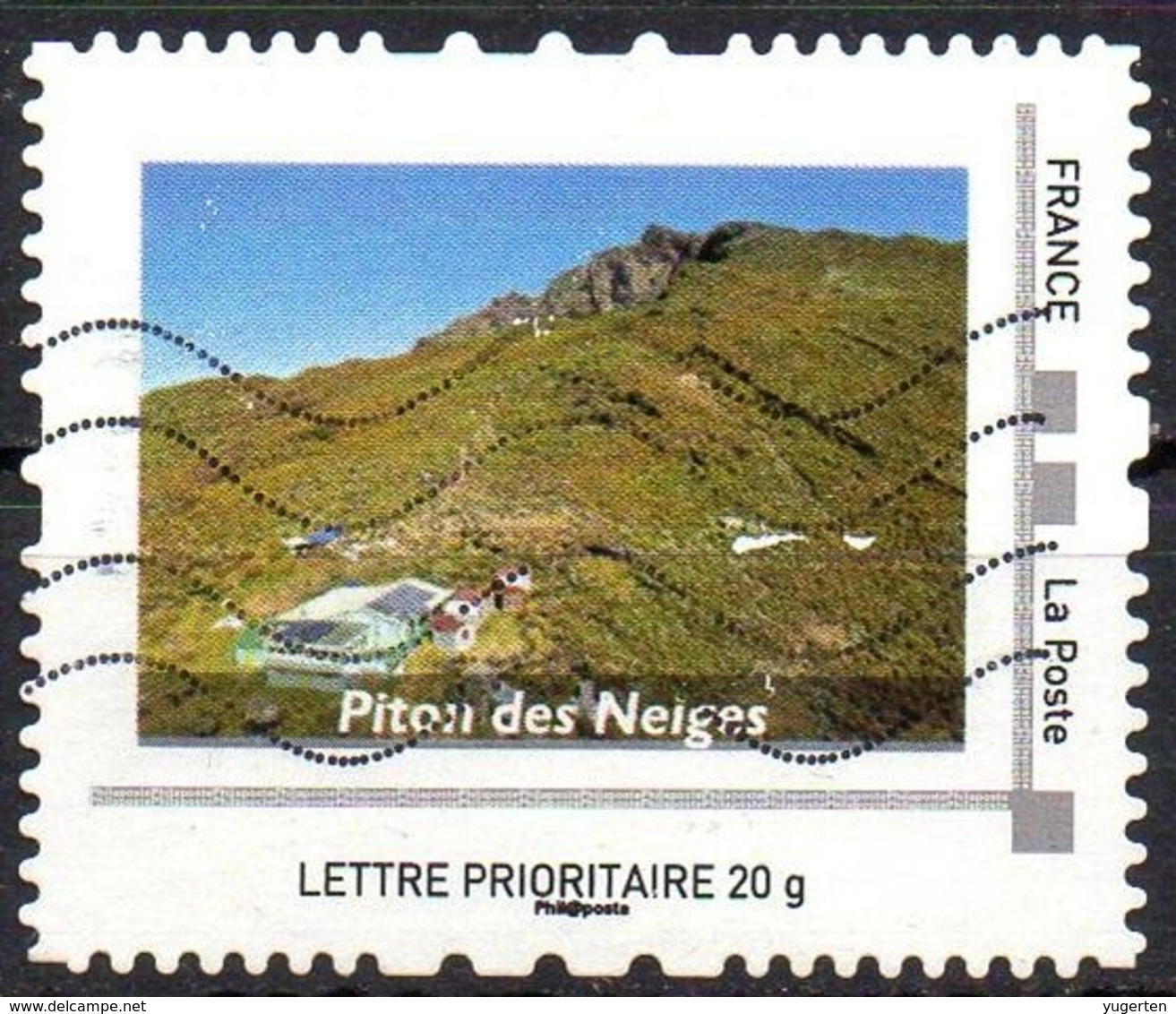 FRANCE Montimbramoi Personalized Piton Des Neiges Volcans Mountain Volcanoes Vulkane Vulkaan Volcanes - Volcans