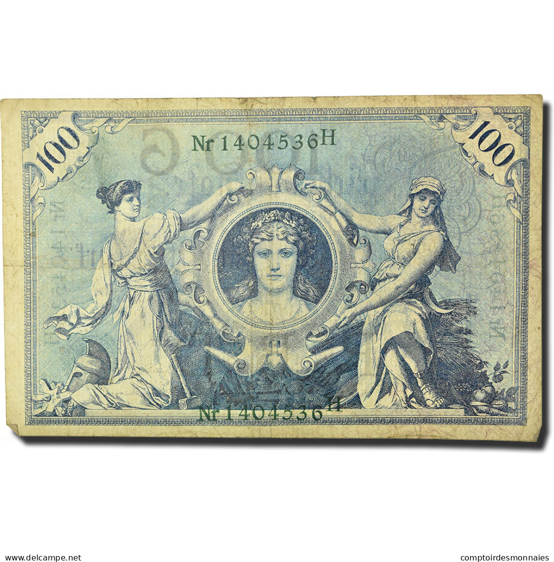 Billet, Allemagne, 100 Mark, 1908, 1908-02-07, KM:34, TB - 100 Mark