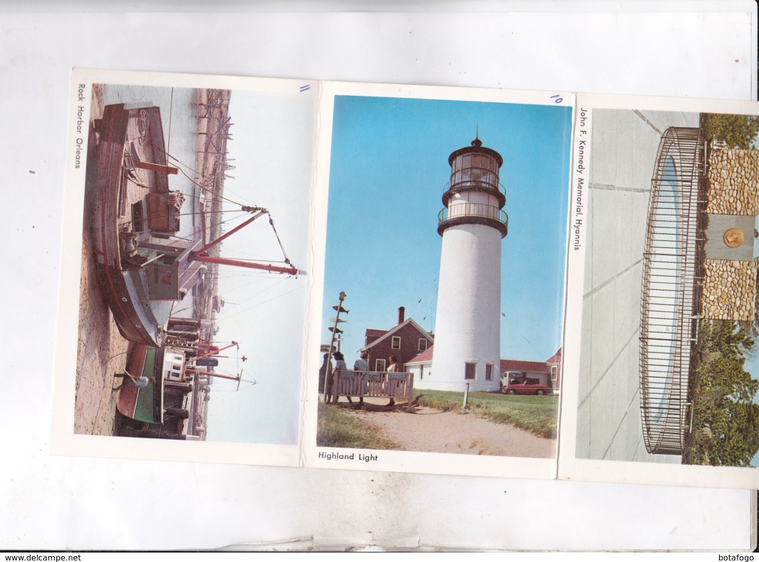 CARNET DE 11 PHOTOS CAPE  COD (recto Et Verso) - Cape Cod