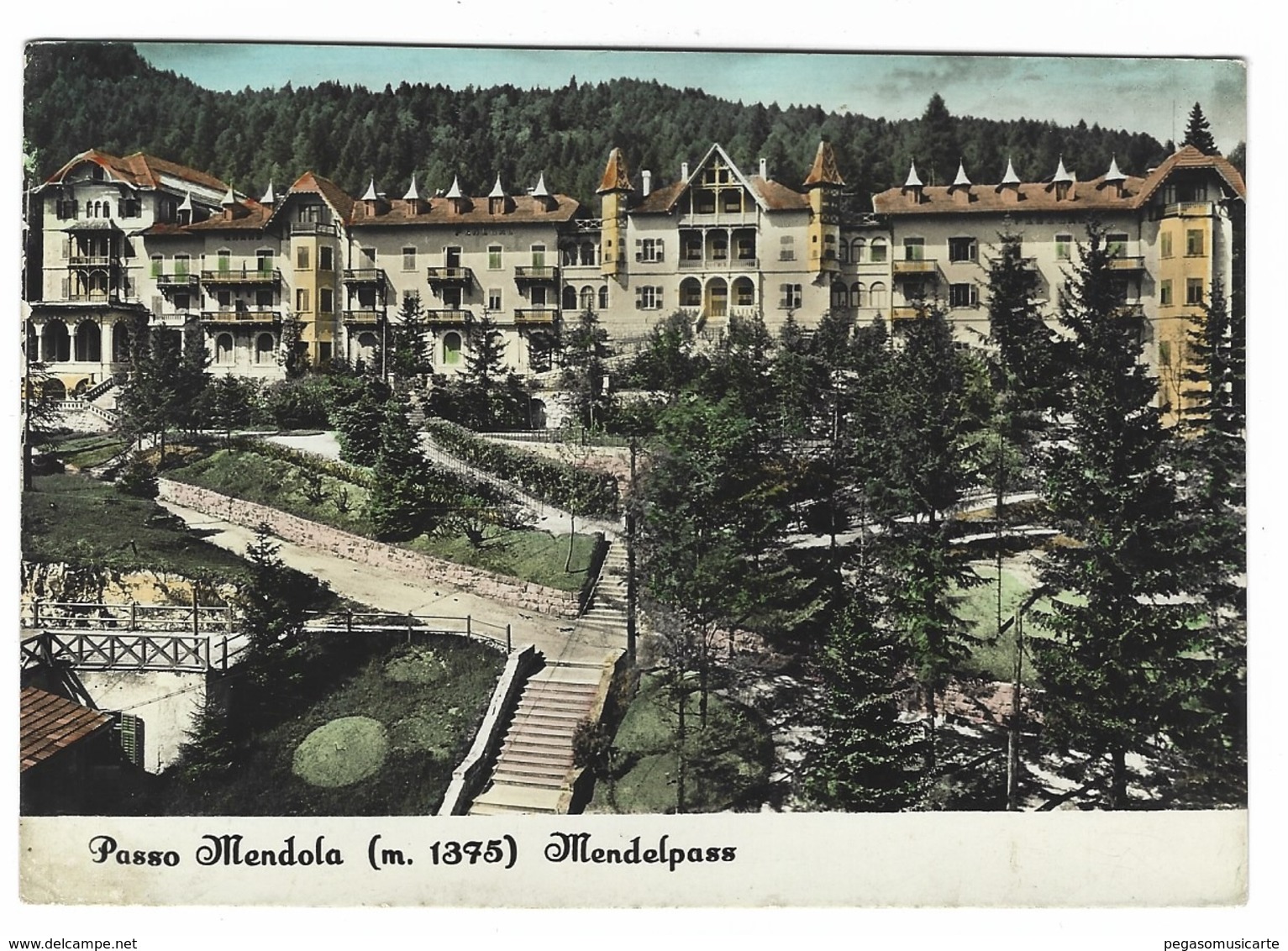 961 PASSO MENDOLA MENDELPASS GRAND HOTEL PANEGAL 1953 TRENTO - Altri & Non Classificati