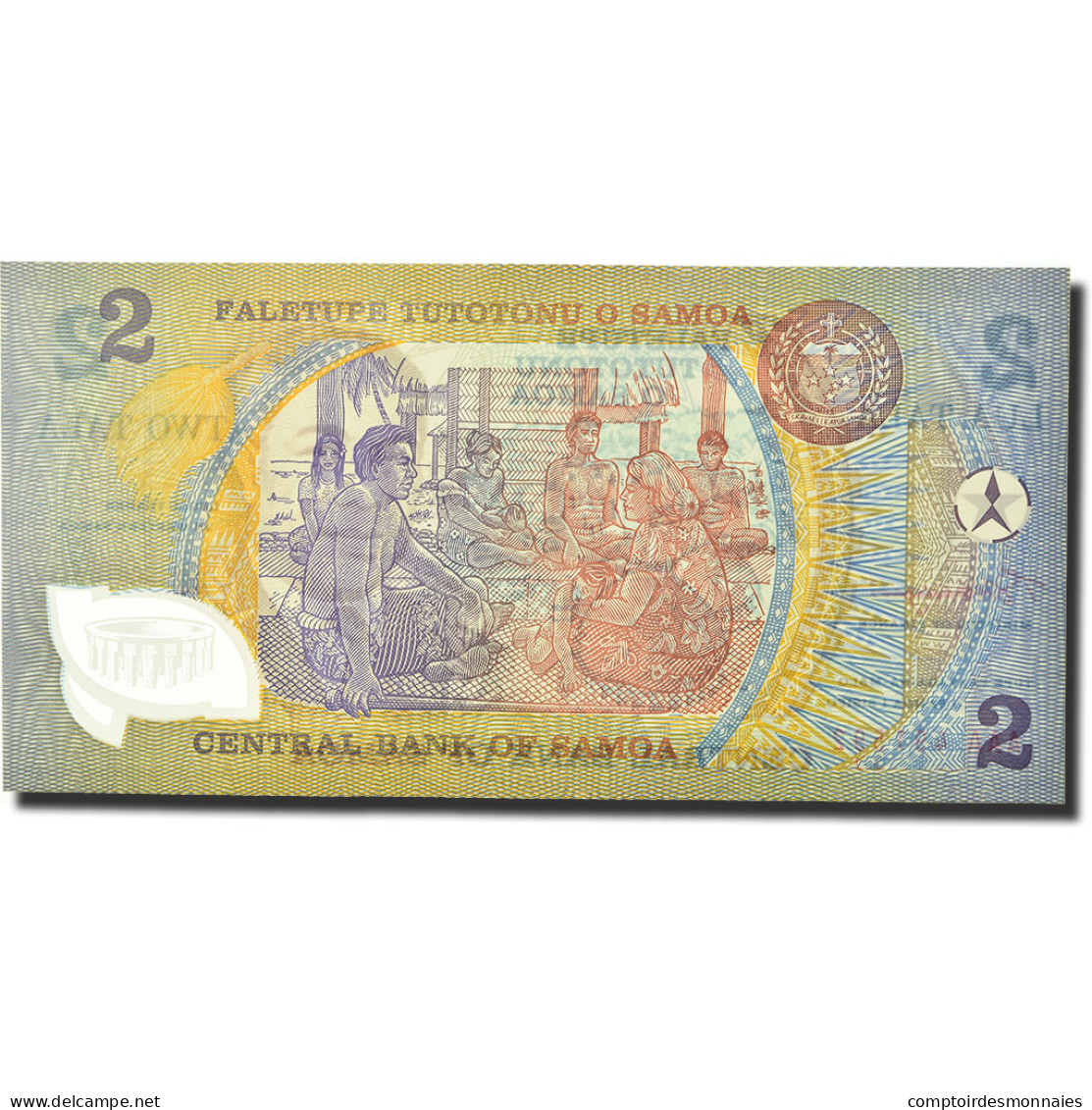 Billet, Samoa Occidentales, 2 Tala, 1990, KM:31a, NEUF - Samoa