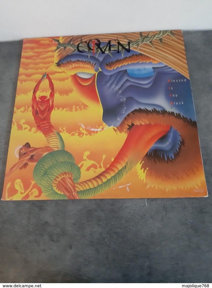 Coven - Blessed Is The Black - Medusa 2243-1 - 1988 - - Rock