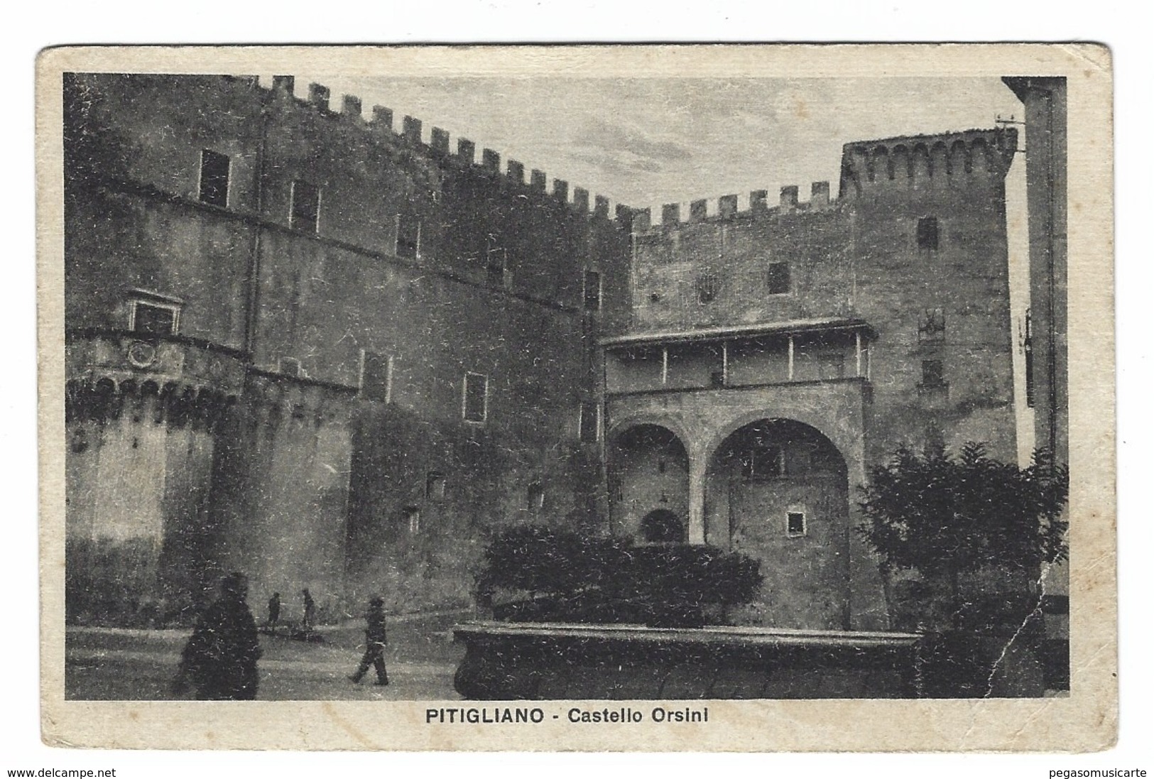 976 - PITIGLIANO GROSSETO CASTELLO ORSINI ANIMATA 1930 - Grosseto