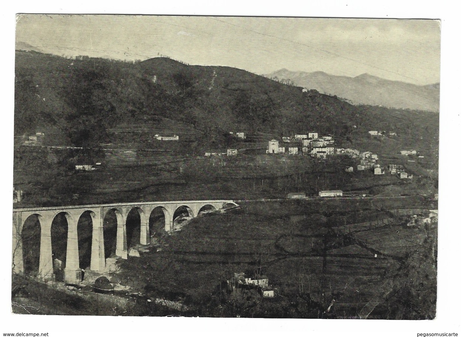 980 - VILLETTA GARFAGNANA LUCCA VIADOTTO FERROVIARIO 1962 - Lucca