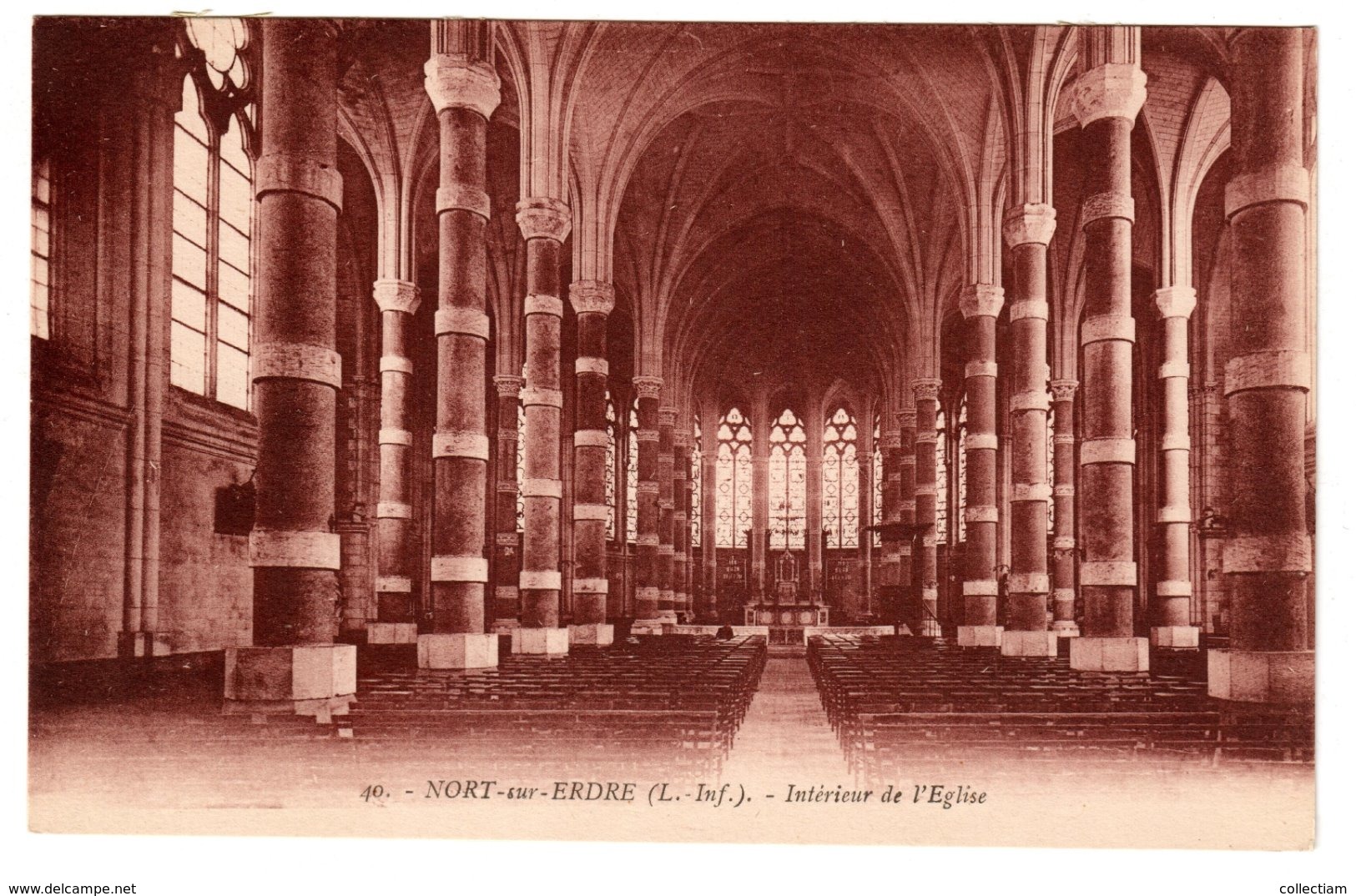 NORT-SUR-ERDRE - Intérieur De L'Eglise - Nort Sur Erdre