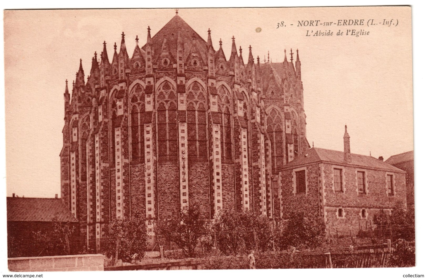 NORT-SUR-ERDRE - L'abside De L'église - Nort Sur Erdre