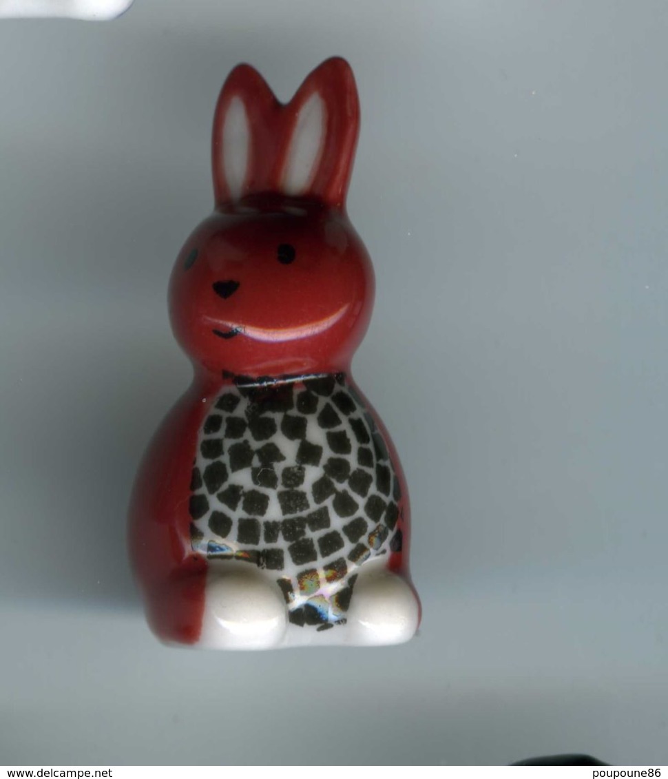 FEVE  - FEVES -   "LES LAPINS 2016" - LE LAPIN  AUBERGINE - Dieren