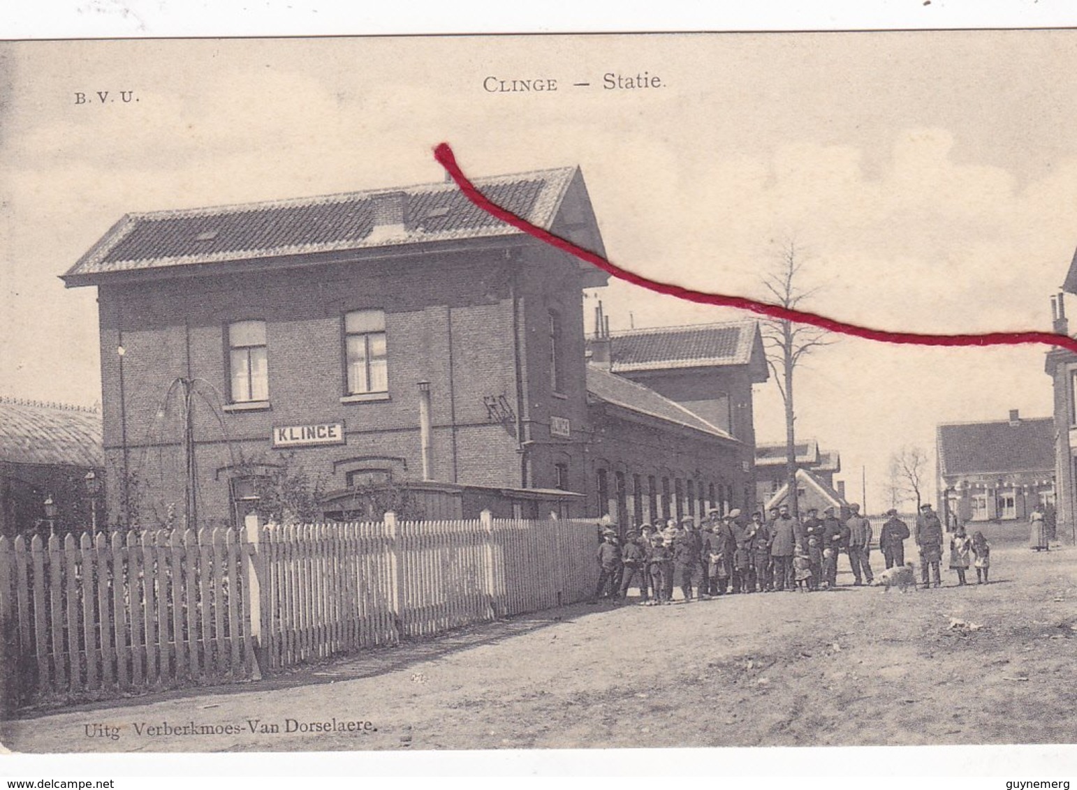De Klinge Clinge Sint-Gillis-Waas Statie Station Gare - Sint-Gillis-Waas