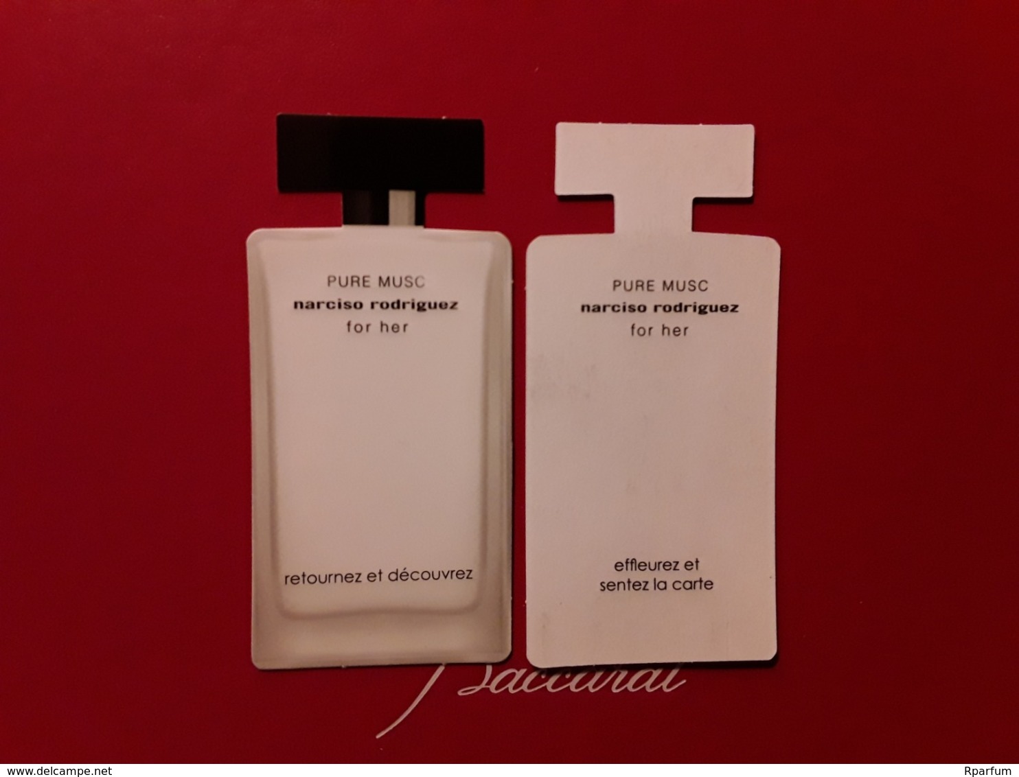 NARCISO RODRIGUEZ  ~~~ PURE MUSC  For Her    **  Carte Réplique. - Modernes (à Partir De 1961)