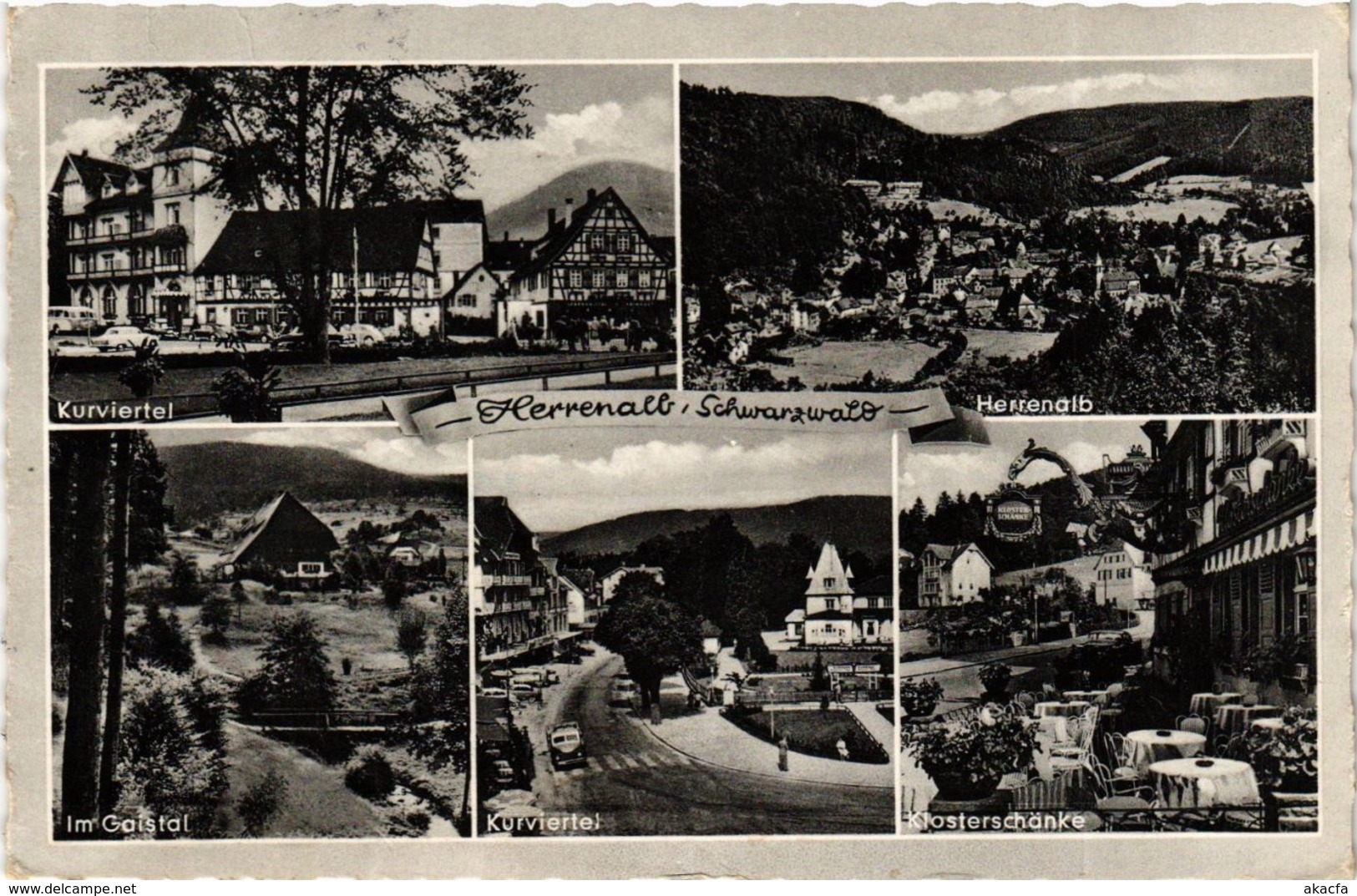 CPA AK Bad Herrenalb- Souvenir GERMANY (903106) - Bad Herrenalb