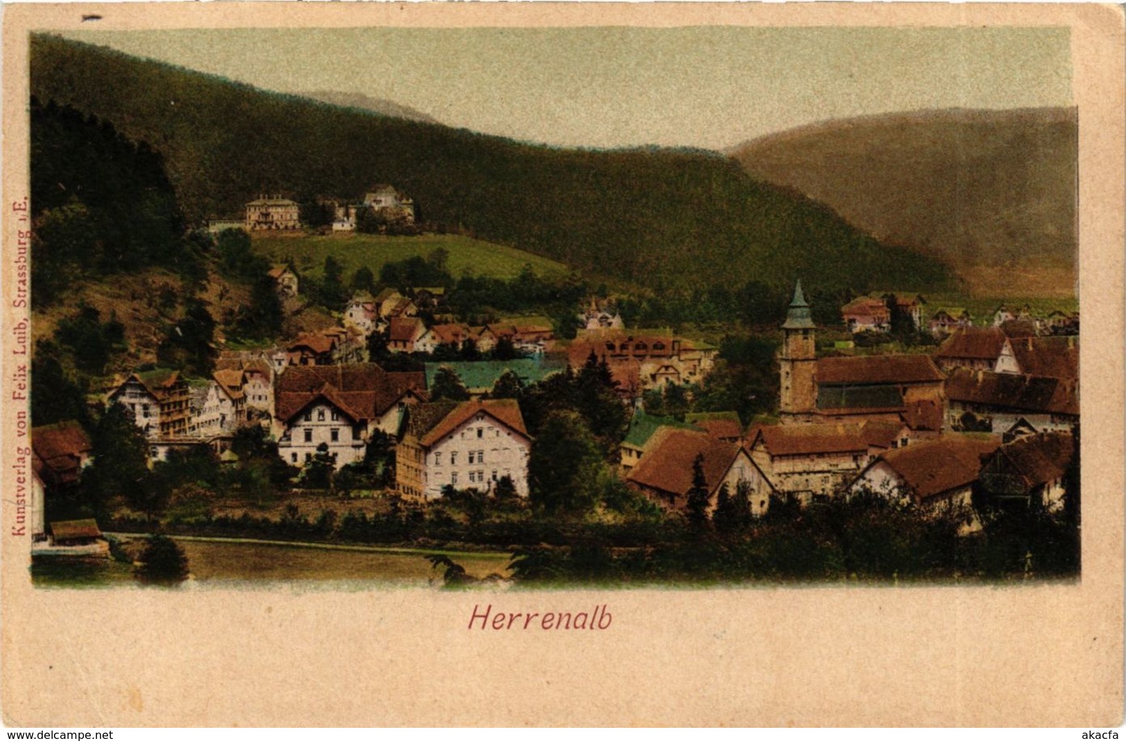 CPA AK Bad Herrenalb- GERMANY (903125) - Bad Herrenalb