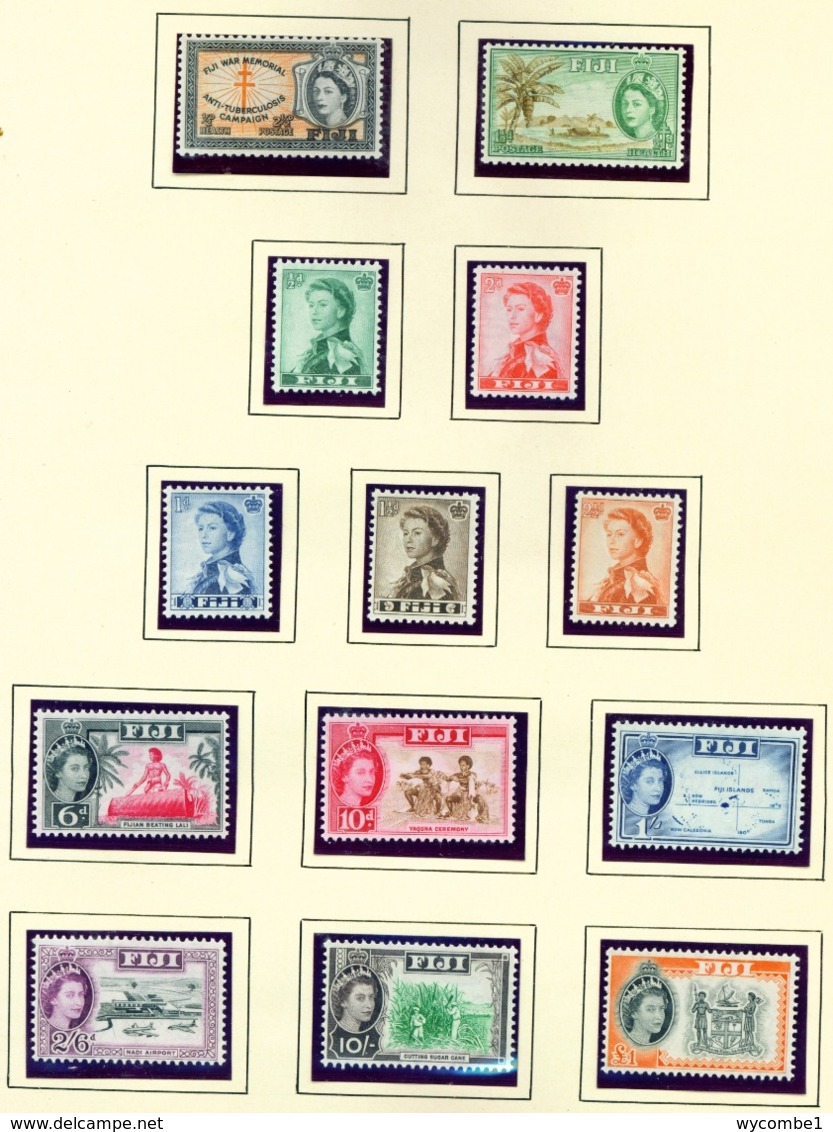 FIJI  -  1959-63 Definitives Set Unmounted/Never Hinged Mint - Fiji (...-1970)