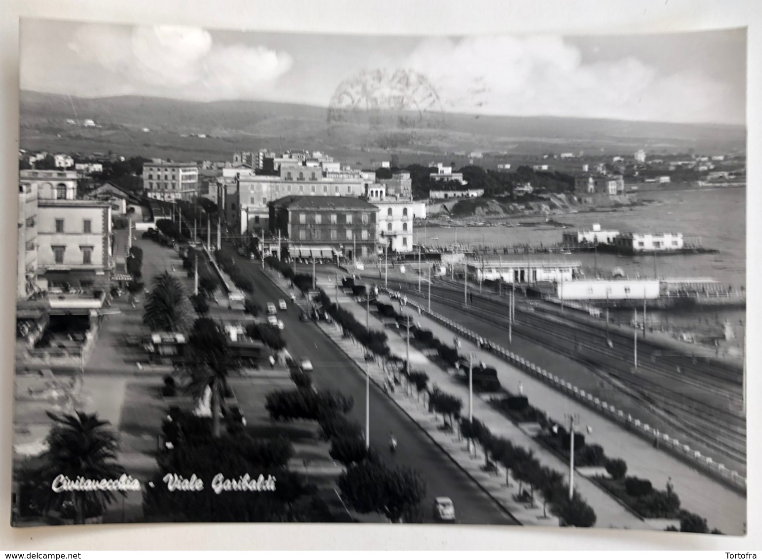 CIVITAVECCHIA VIALE GARIBALDI  1961 - Civitavecchia