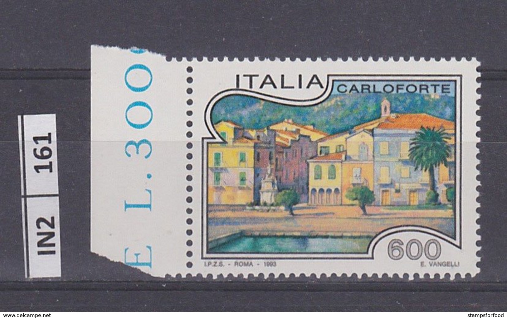 ITALIA     1993	Turismo, Carloforte, Nuovo - 1991-00:  Nuovi