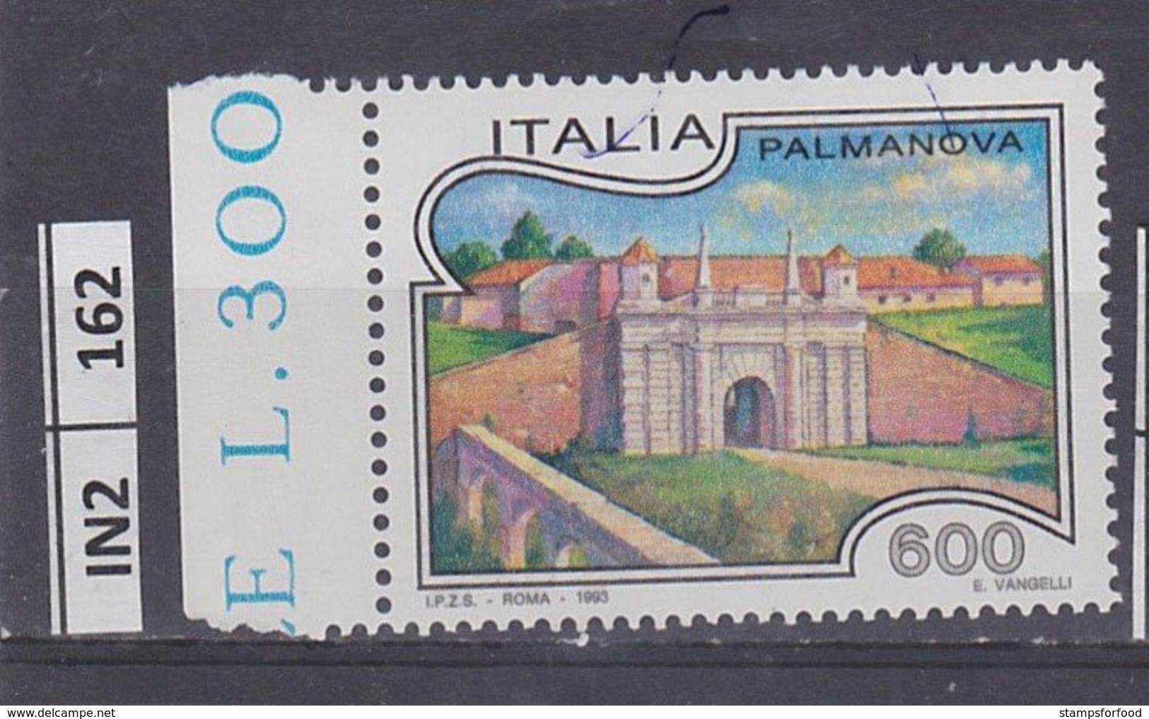 ITALIA     1993	Turismo, Palmanova, Nuovo - 1991-00:  Nuovi