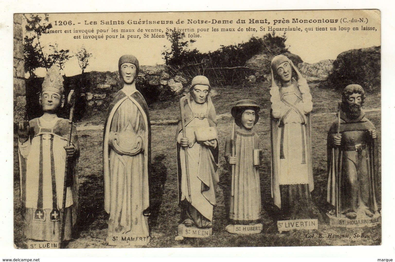 Cpa N° 1206 Les Saints Guérisseurs De Notre Dame Du Haut Près MONCONTOUR - Moncontour