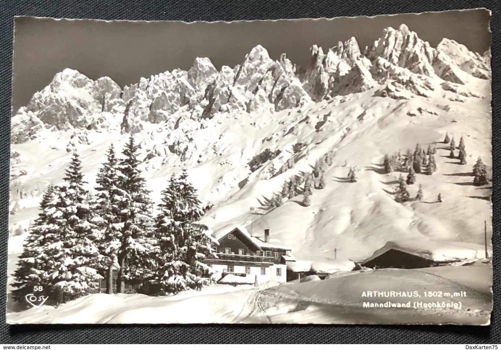 Arthurhaus Im Winter Manndlwand Mit Hochkönig - Mühlbach Am Hochkönig