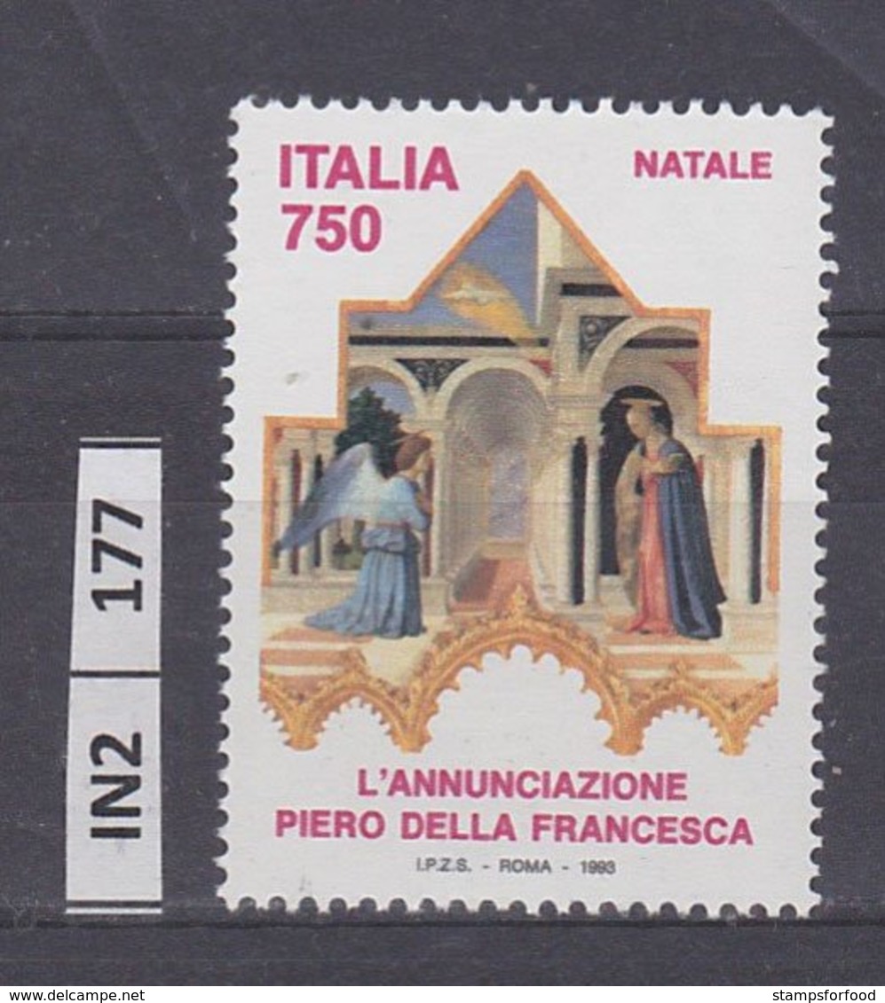 ITALIA   1993	Natale, L. 750, Nuovo - 1991-00:  Nuovi