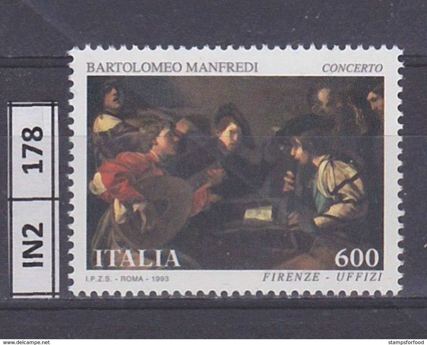 ITALIA   1993	Galleria Uffizi, Concerto, Nuovo - 1991-00:  Nuevos