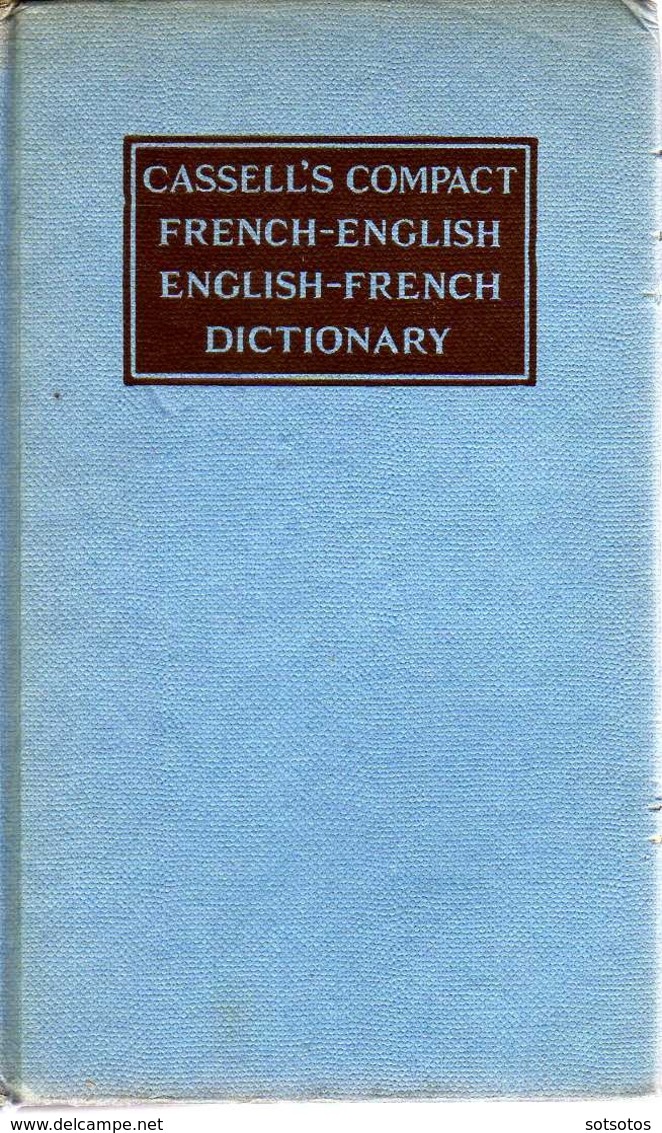 CASSEL'S COMPACT FRENCH DICTIONARY: FRENCH-ENGLISH And ENGLISH-FRENCH - Diccionarios