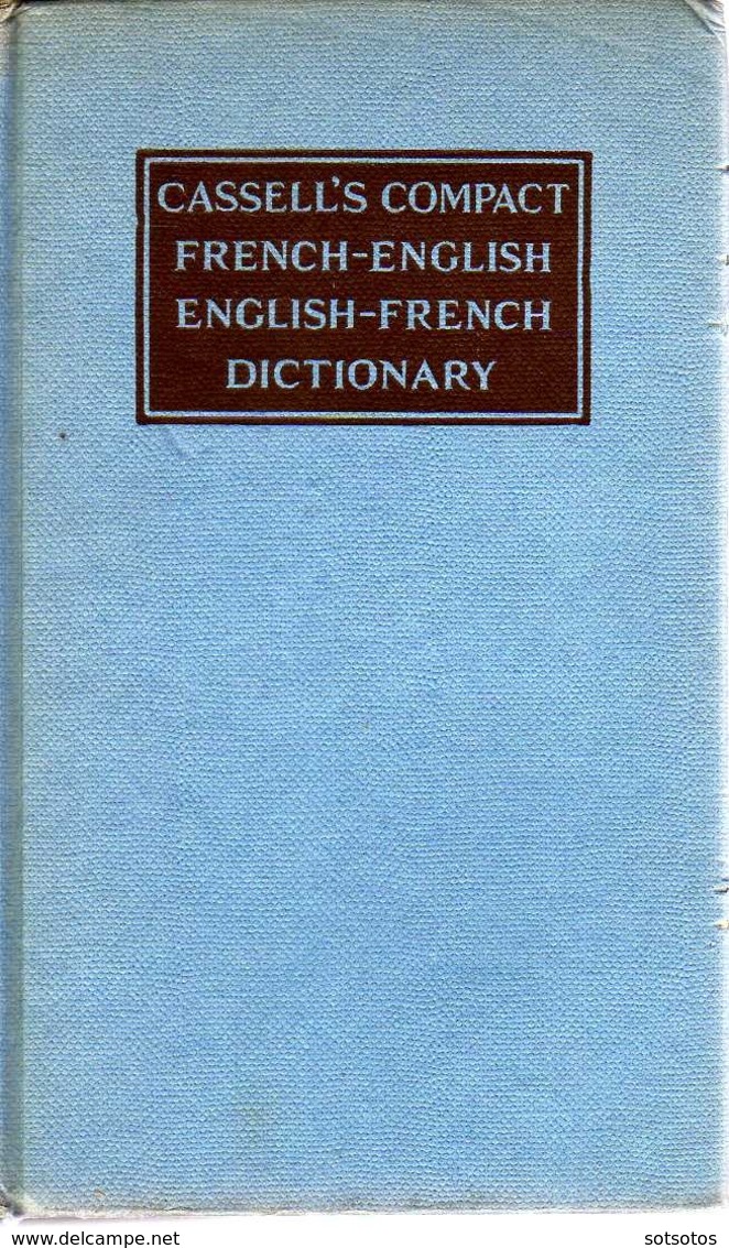 CASSEL'S COMPACT FRENCH DICTIONARY: FRENCH-ENGLISH And ENGLISH-FRENCH - Dizionari, Thesaurus