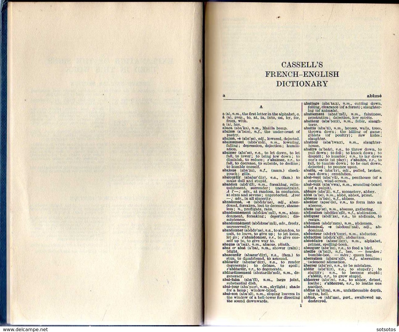 CASSEL'S COMPACT FRENCH DICTIONARY: FRENCH-ENGLISH And ENGLISH-FRENCH - Dizionari, Thesaurus