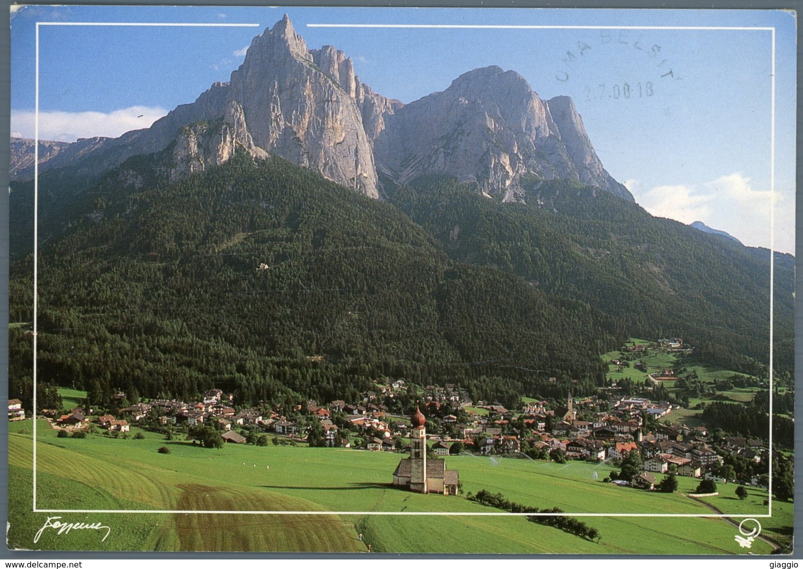 °°° Cartolina - Siusi Con Sciliar Viaggiata °°° - Trento