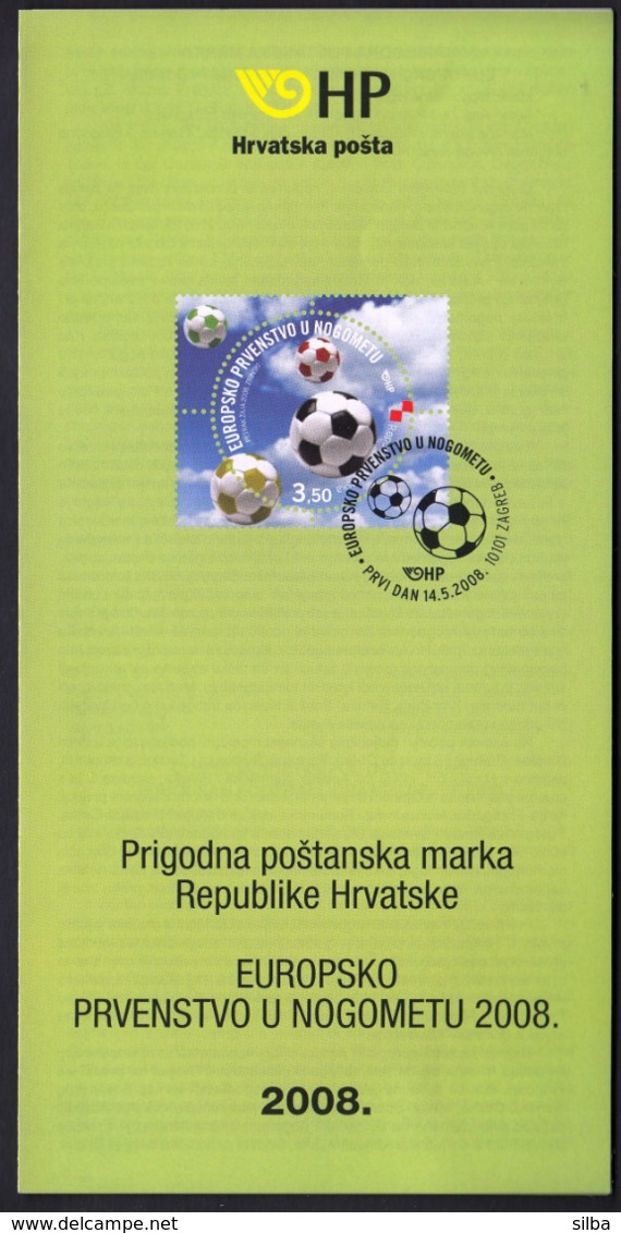 Croatia 2008 / European Football Championship / Prospectus, Leaflet, Brochure - Croacia