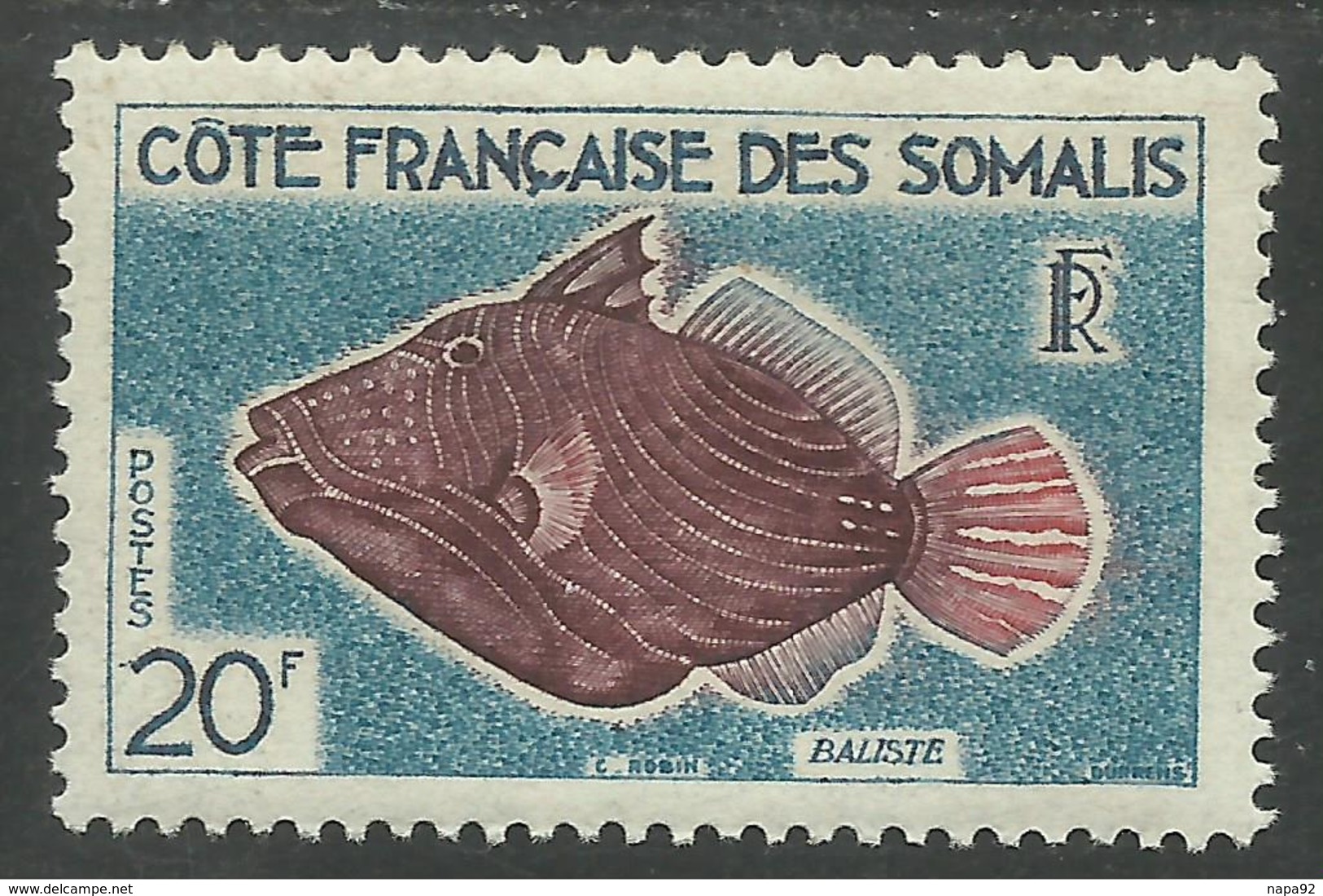 COTE FRANCAISE DES SOMALIS 1959 YT 299** - SANS CHARNIERE NI TRACE - Neufs