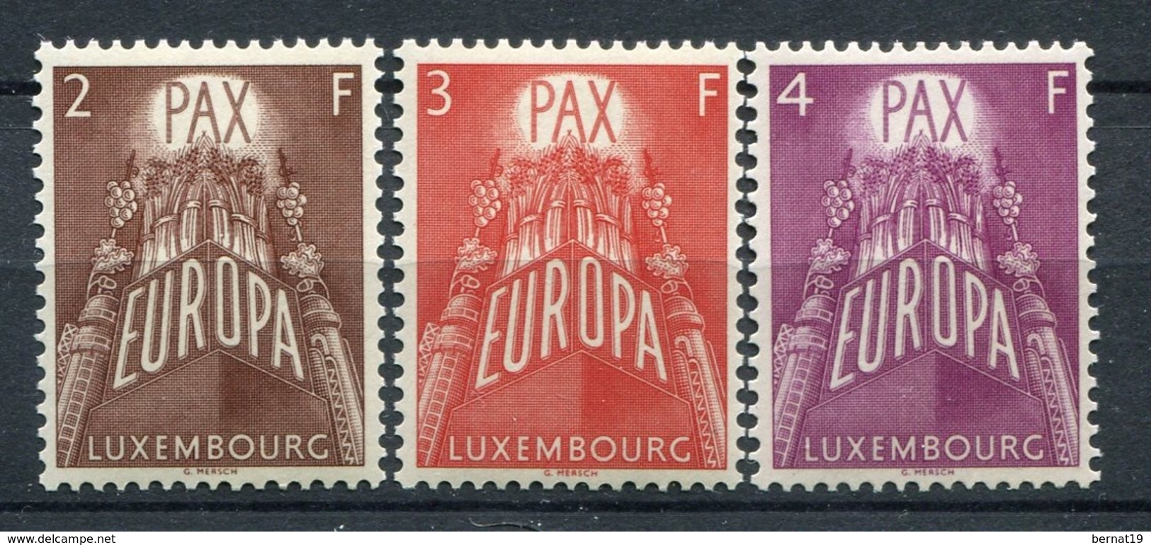 Europa CEPT 1957. Luxembrugo ** MNH. - 1957