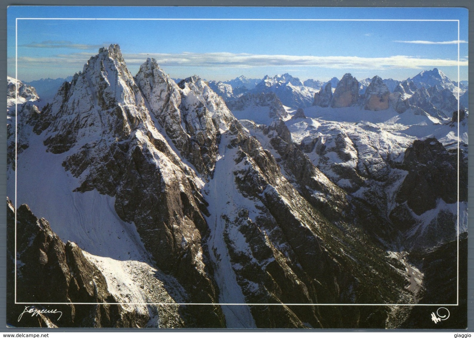 °°° Cartolina - Edition Tappeiner N° 042 - La Cima Tre Scarperi E Le Tre Cime Di Lavaredo Nuova °°° - Trento