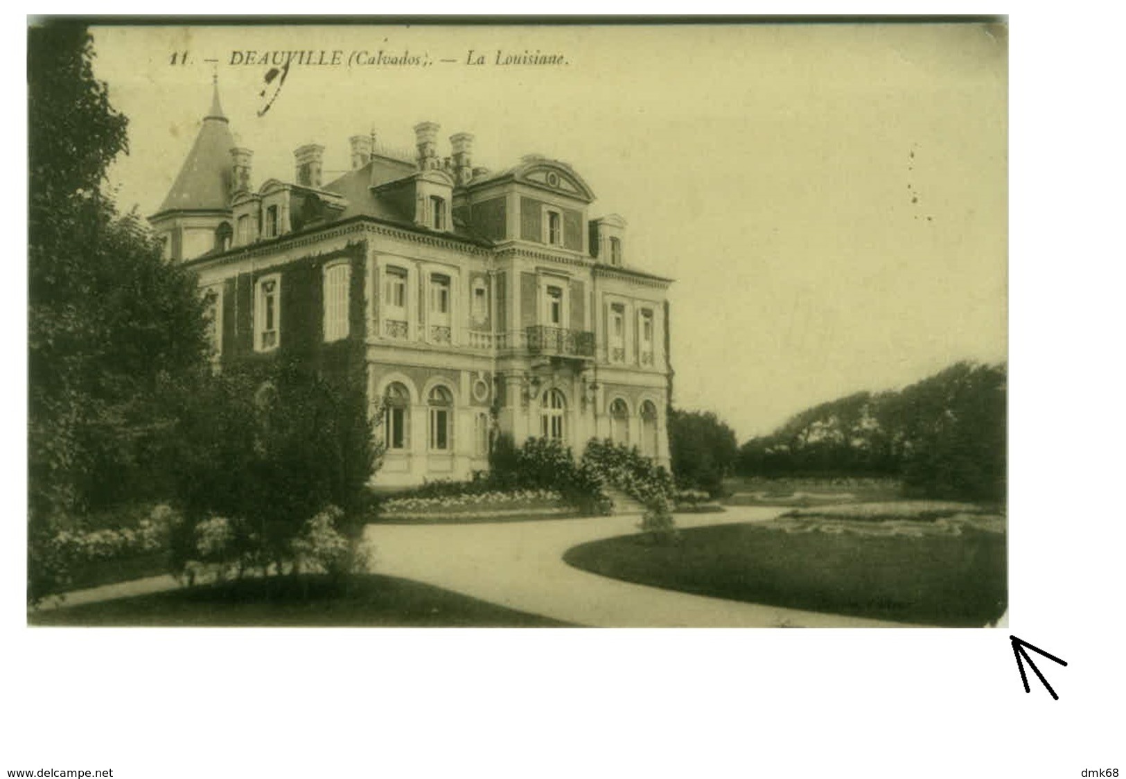 CPA - LA LOUISIANE - DEAUVILLE ( CALVADOS ) 1900s (BG4288) - Deauville