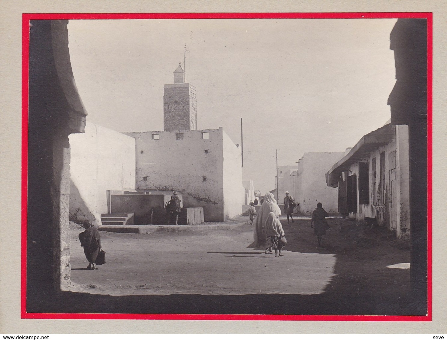 RABAT Maroc  1921 Ambiance De Rue Photo Amateur Format Environ 5,5 X 3,5 - Luoghi