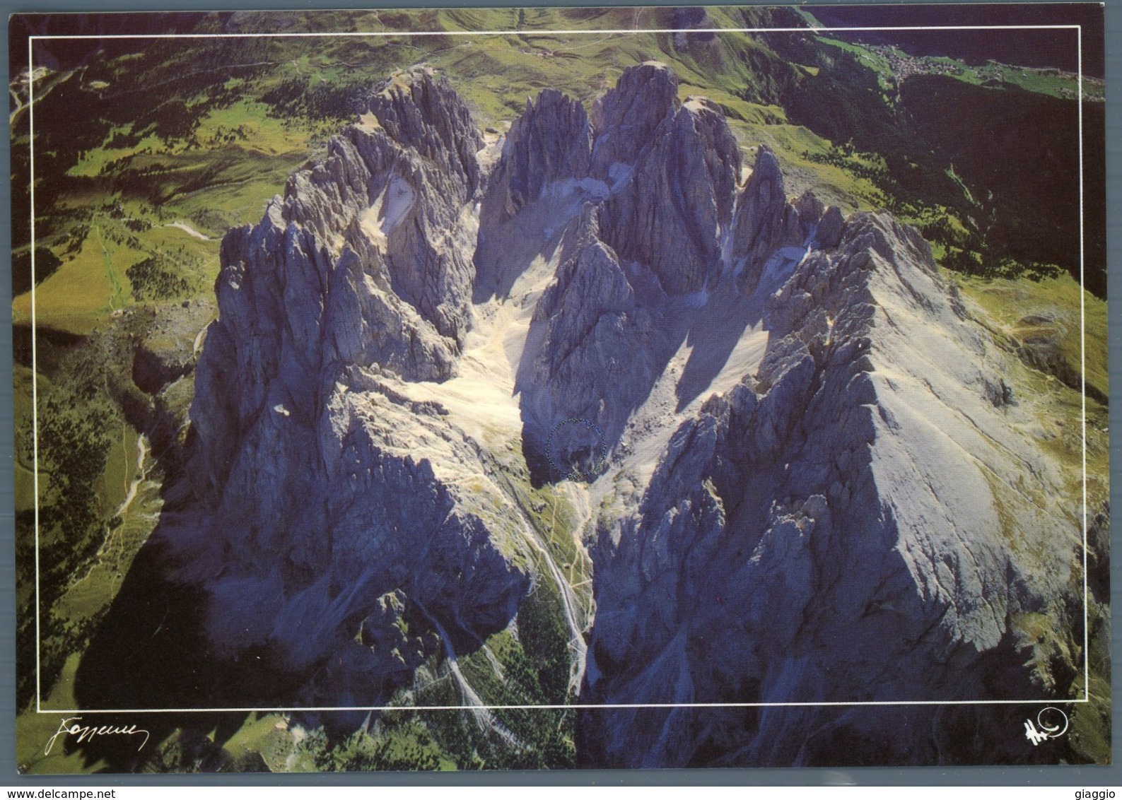 °°° Cartolina - Aereo Tappeiner N. 355 - Sasso Lungo Nuova °°° - Trento