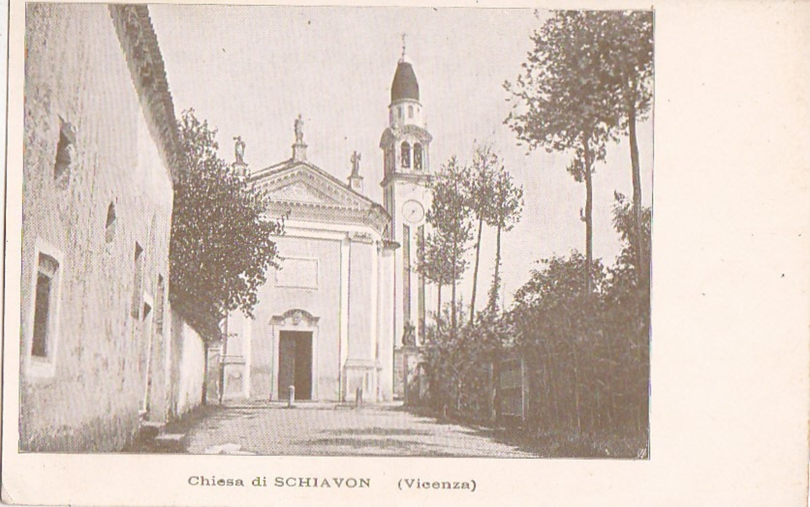 Chiesa Di Schiavon ( Vicenza)  1917 - Vicenza
