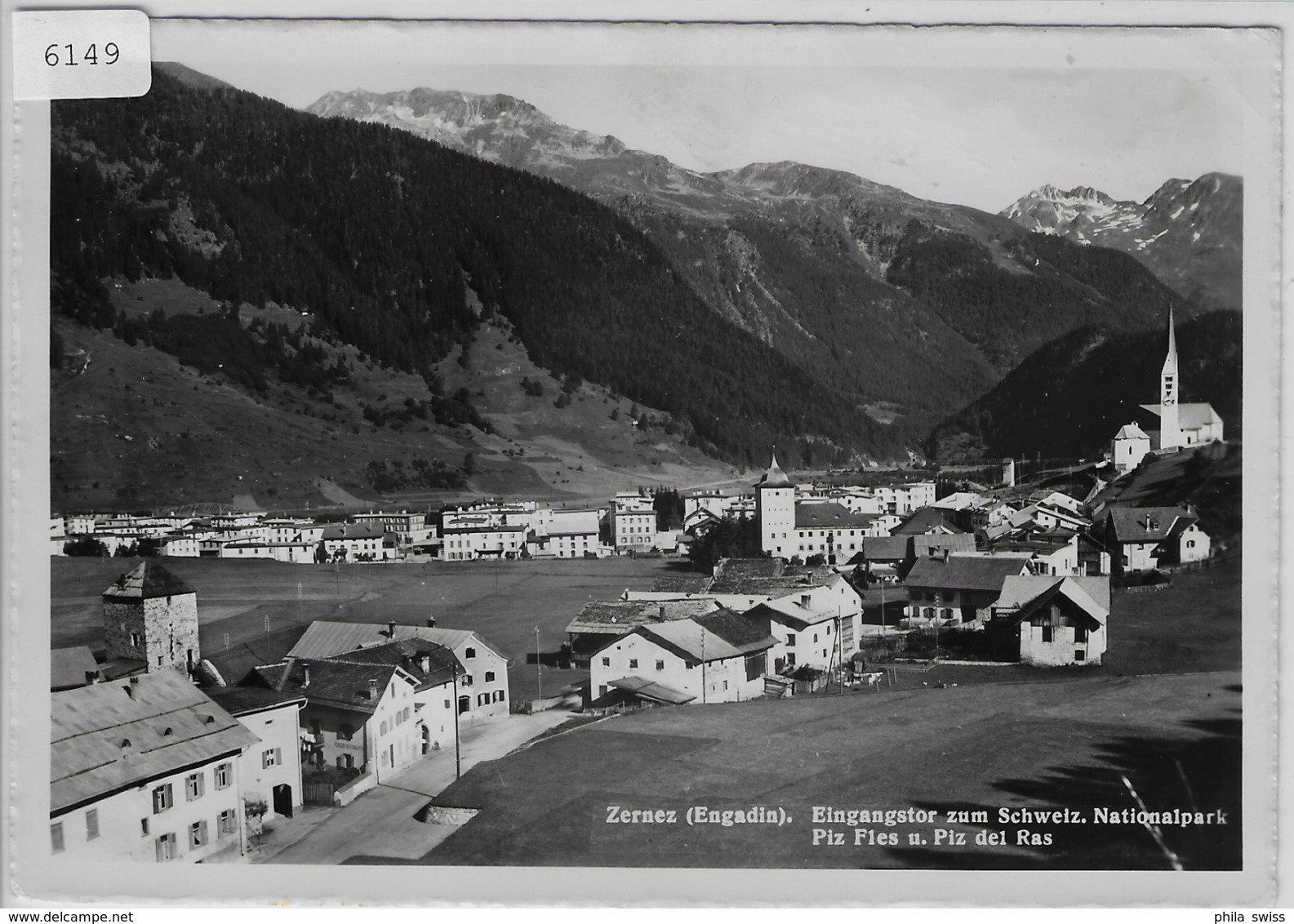 Zernez - Eingangstor Zum Schweiz. Nationalpark, Piz Fles U. Piz Del Ras - Zernez