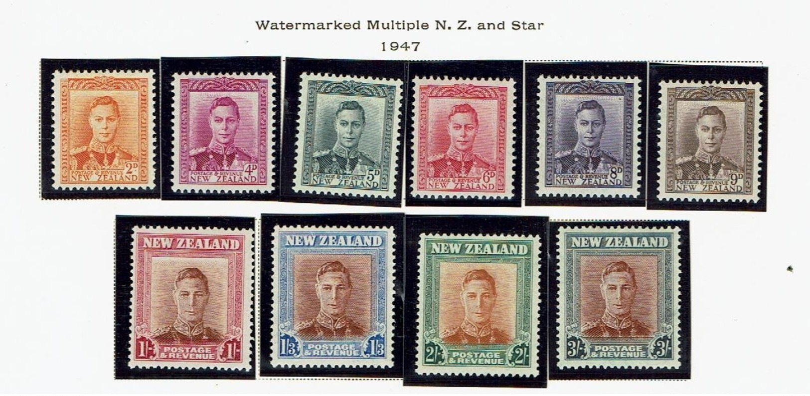 New Zealand...1947...mh - Unused Stamps