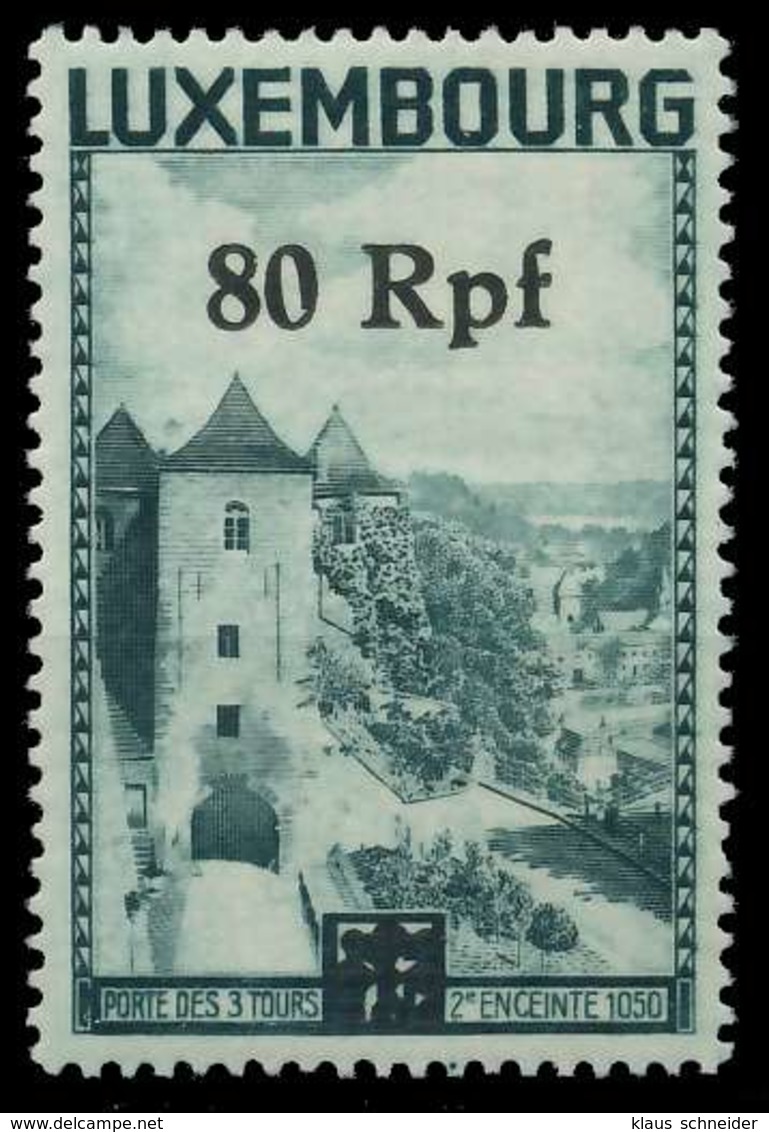 BES. 2WK LUXEMBURG Nr 31 Postfrisch X82B0AE - Besetzungen 1938-45