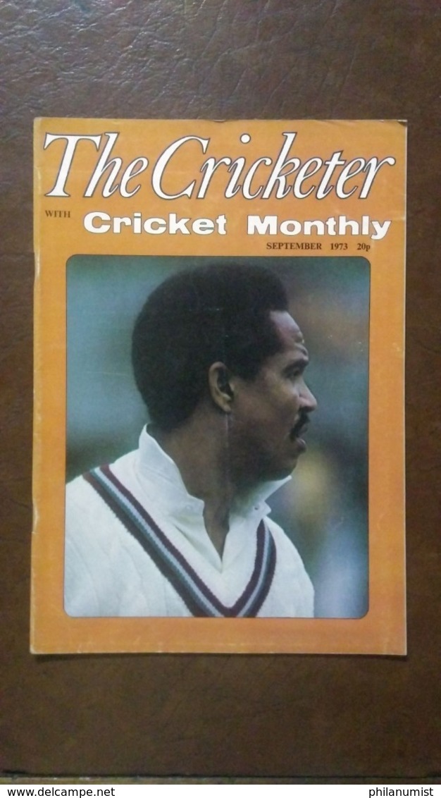 10 THE CRICKETER INTERNATIONAL MONTHLY MAGAZINE LOT 1970's !!