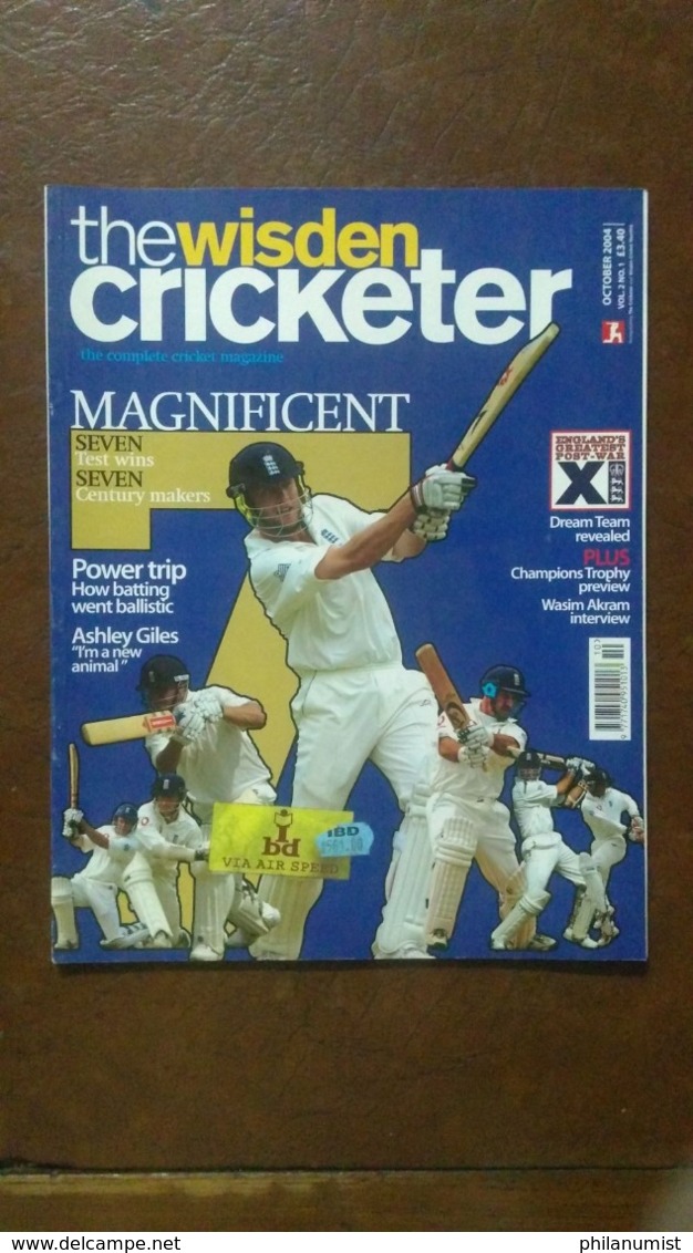 10 WISDEN CRICKETER MAGAZINE LOT 2000's !! - 1950-Now