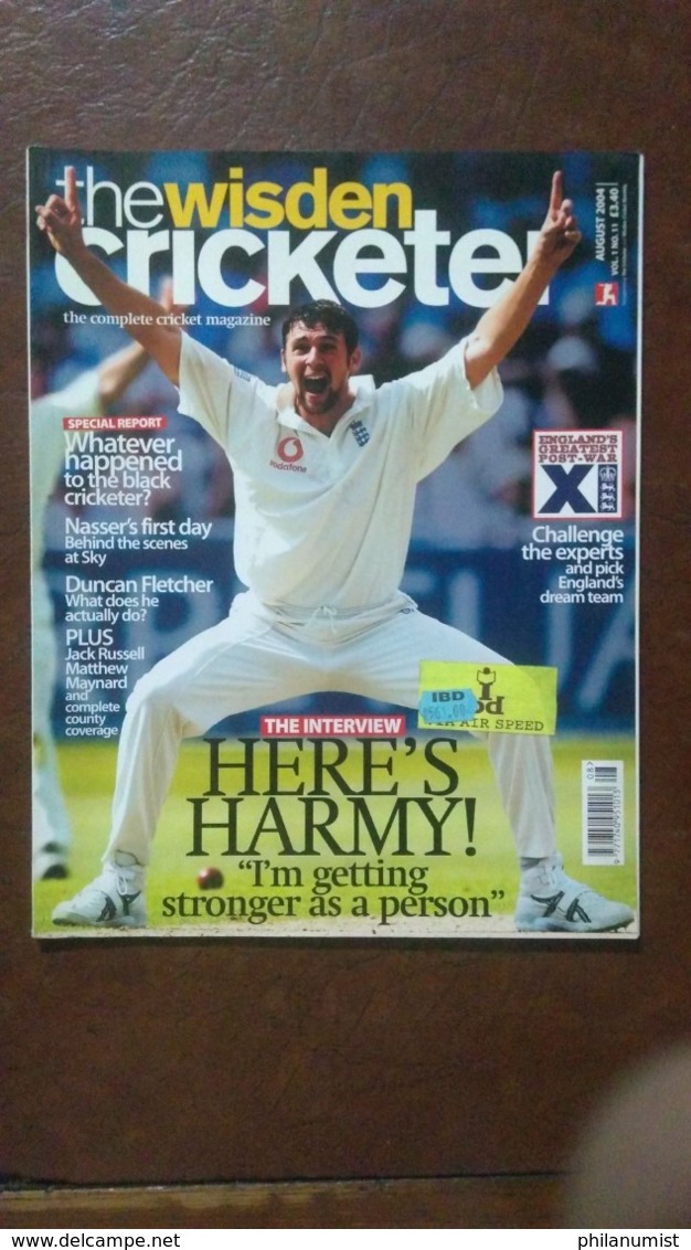 10 WISDEN CRICKETER MAGAZINE LOT 2000's !! - 1950-Heden