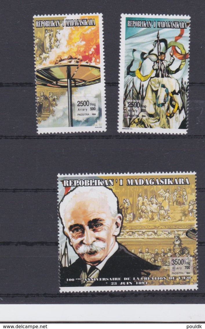 Madagascar 1994 IOC Centenary   MNH/** (H54) - Altri & Non Classificati