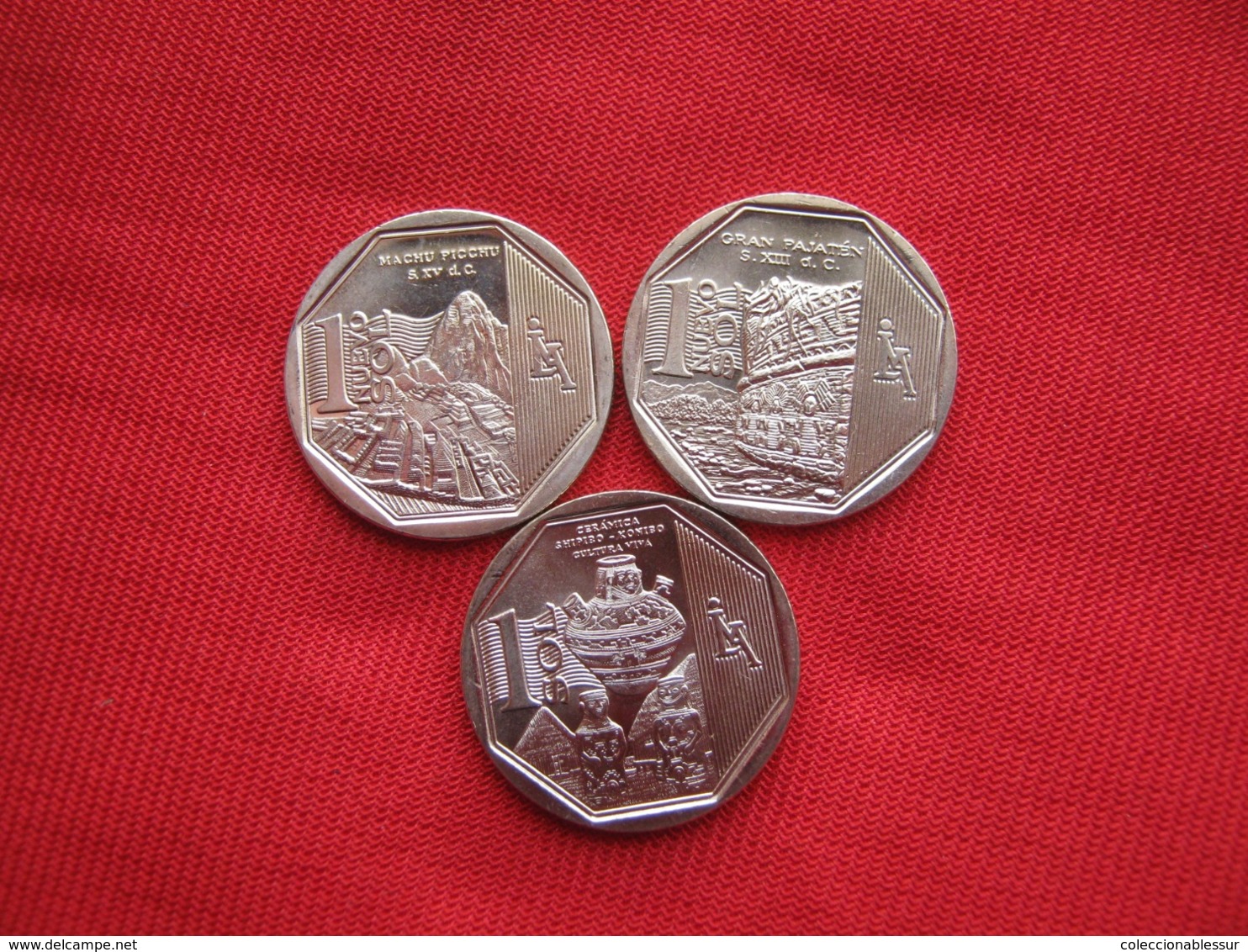 Perú 3 Commemorative Coins 2 - Pérou