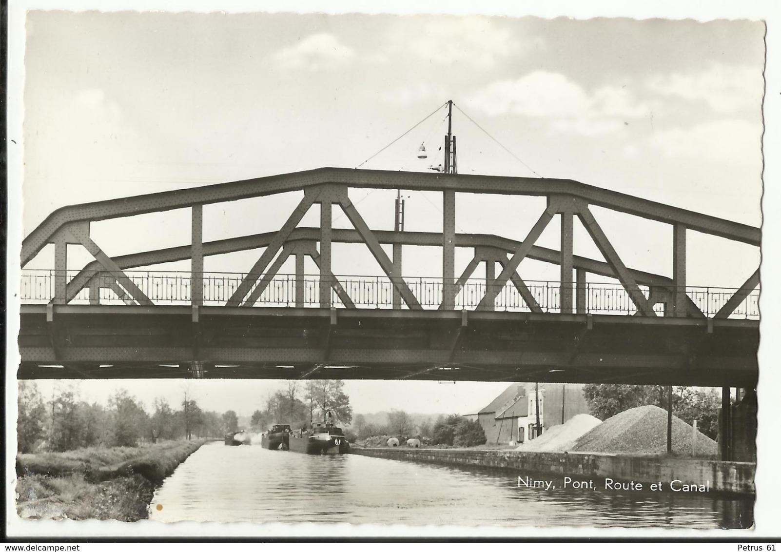 NIMY - Pont, Route Et Canal - Mons - Mons