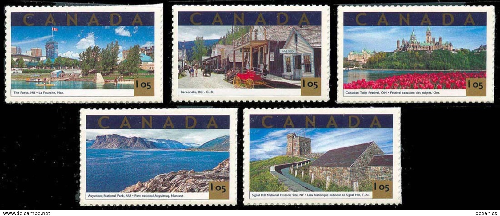 Canada (Scott No.1904 - Attractions Touristique / Tourist Attractions) [**] Carnet Autocollant / Self Adhesive Stamps - Neufs