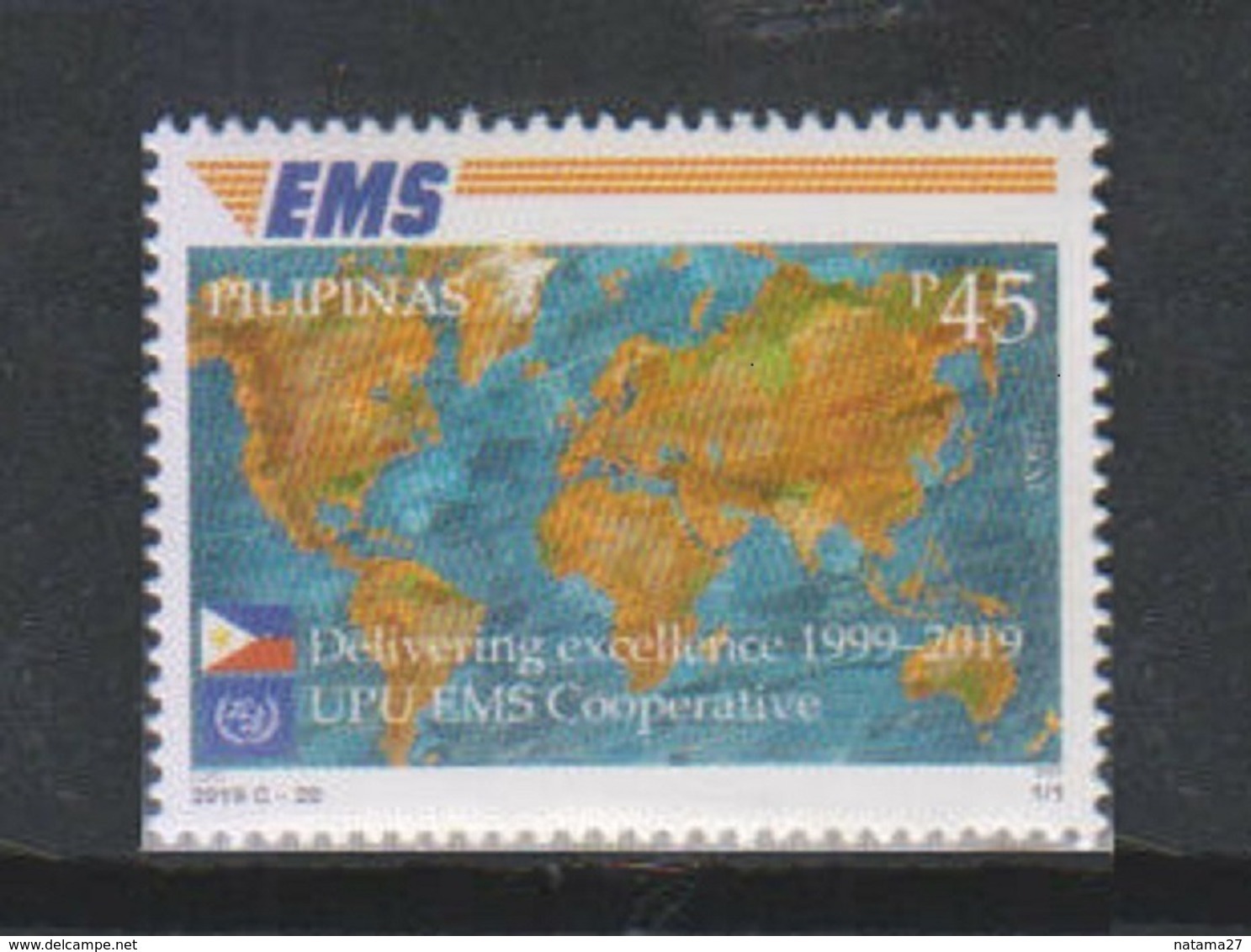 Filippine Philippines Philippinen Pilipinas 2019 UPU-EMS Cooperative - 20th Anniversary -  MNH** (see Photo) - Filippine